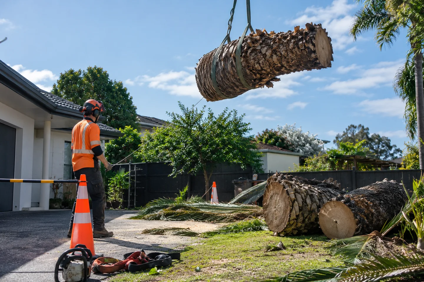 Palm Tree Removal Experts Tauranga: How We Work — AI-generated illustration