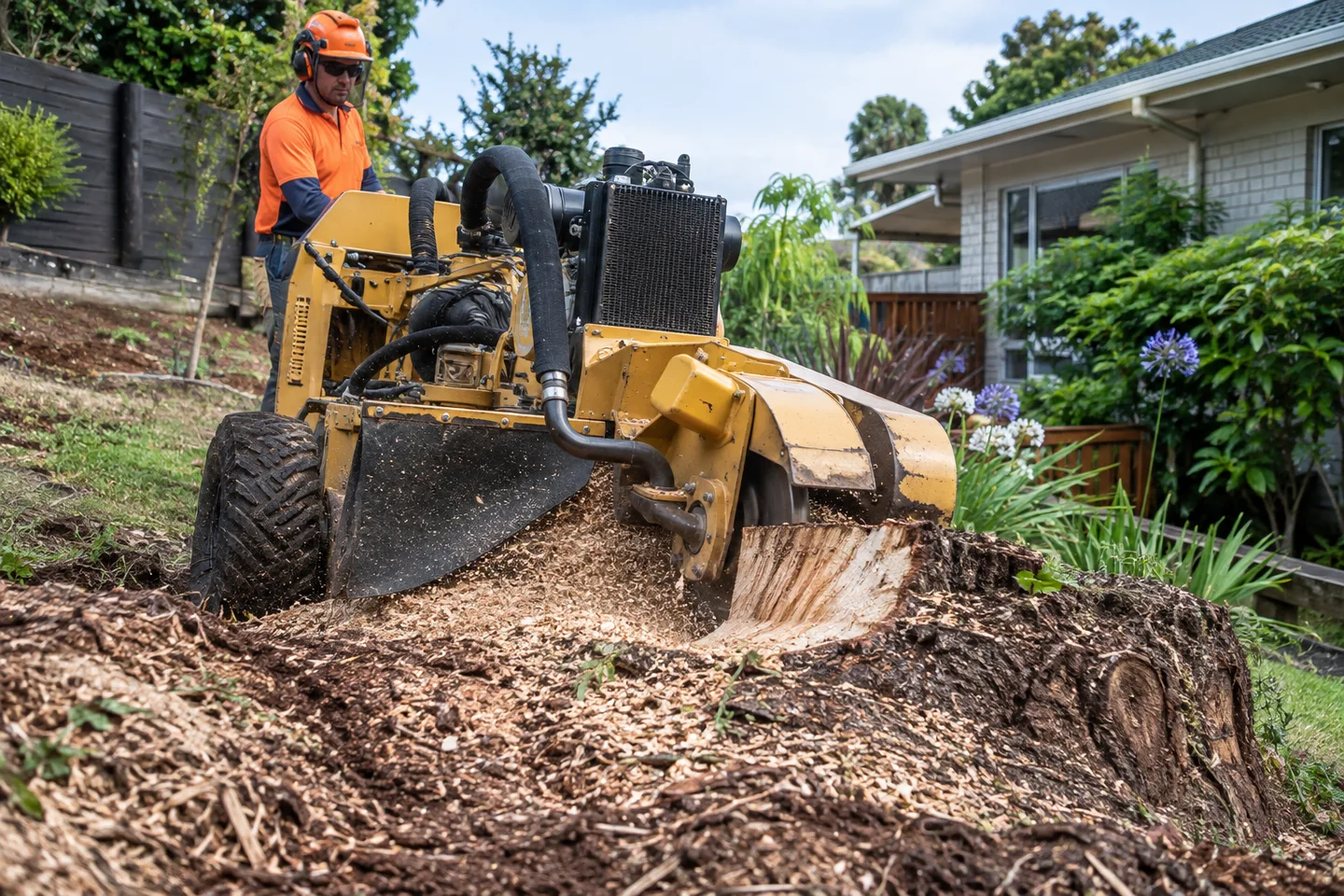 Why Choose Our Stump Grinding Contractors in Tauranga — AI-generated illustration