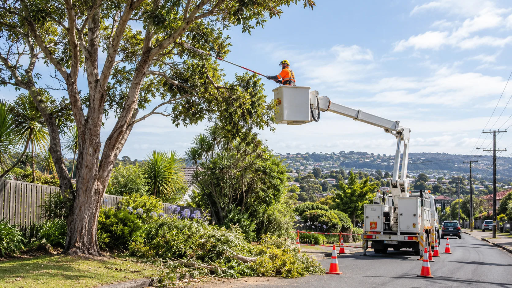 Powerline Tree Clearance in Tauranga