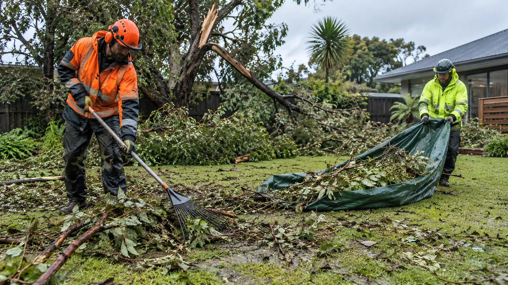 Storm Damage Cleanup in Tauranga