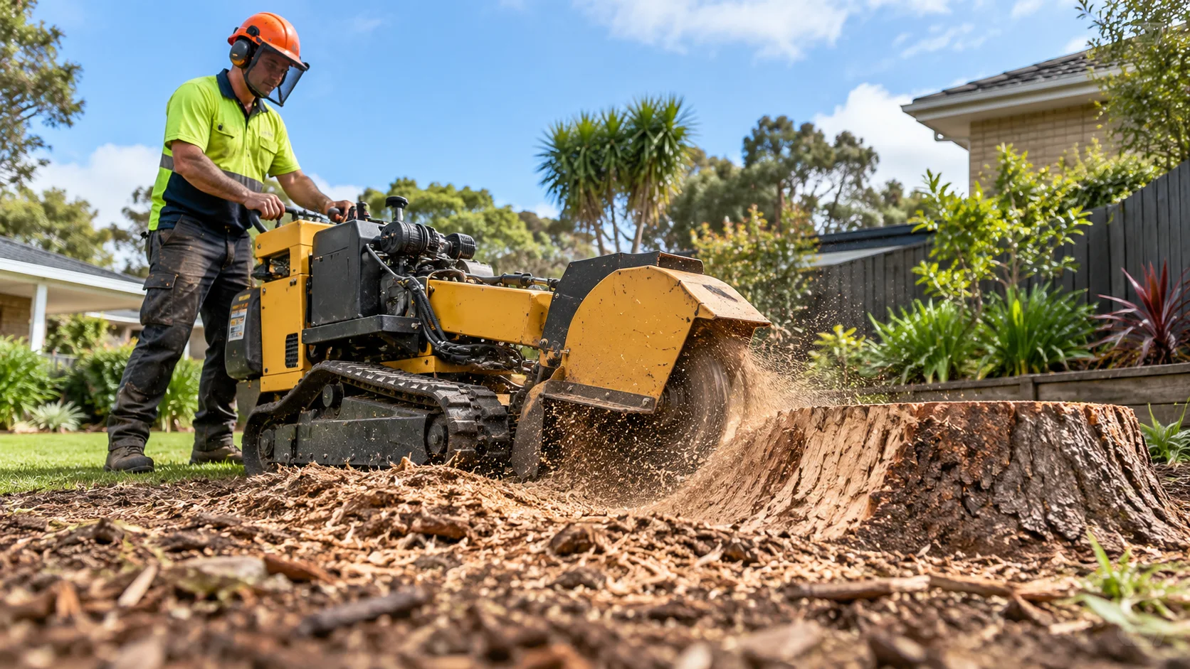 Stump Grinding in Tauranga