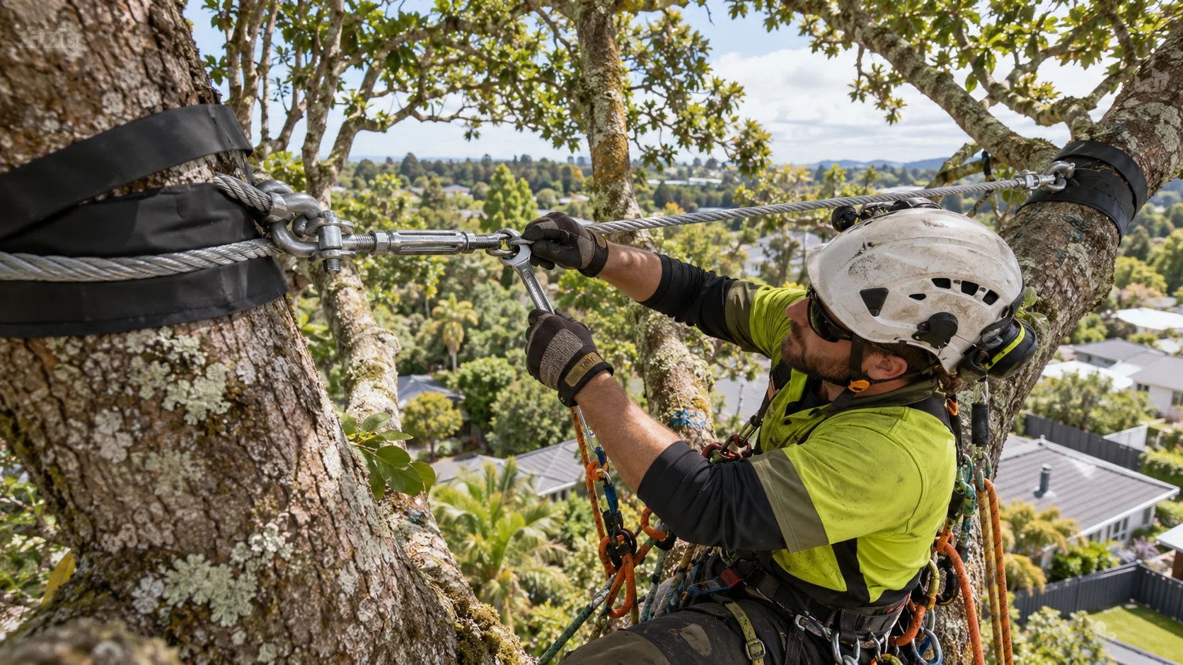Tree Cabling & Bracing in Tauranga