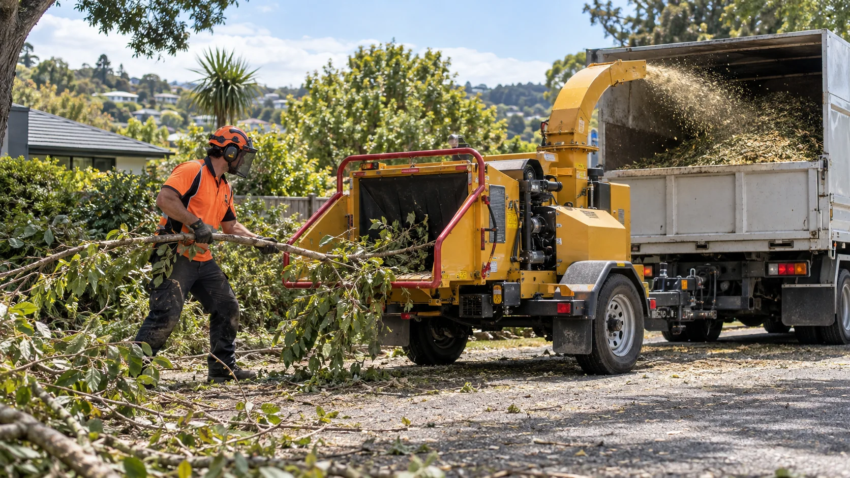 Wood Chipping & Mulching in Tauranga